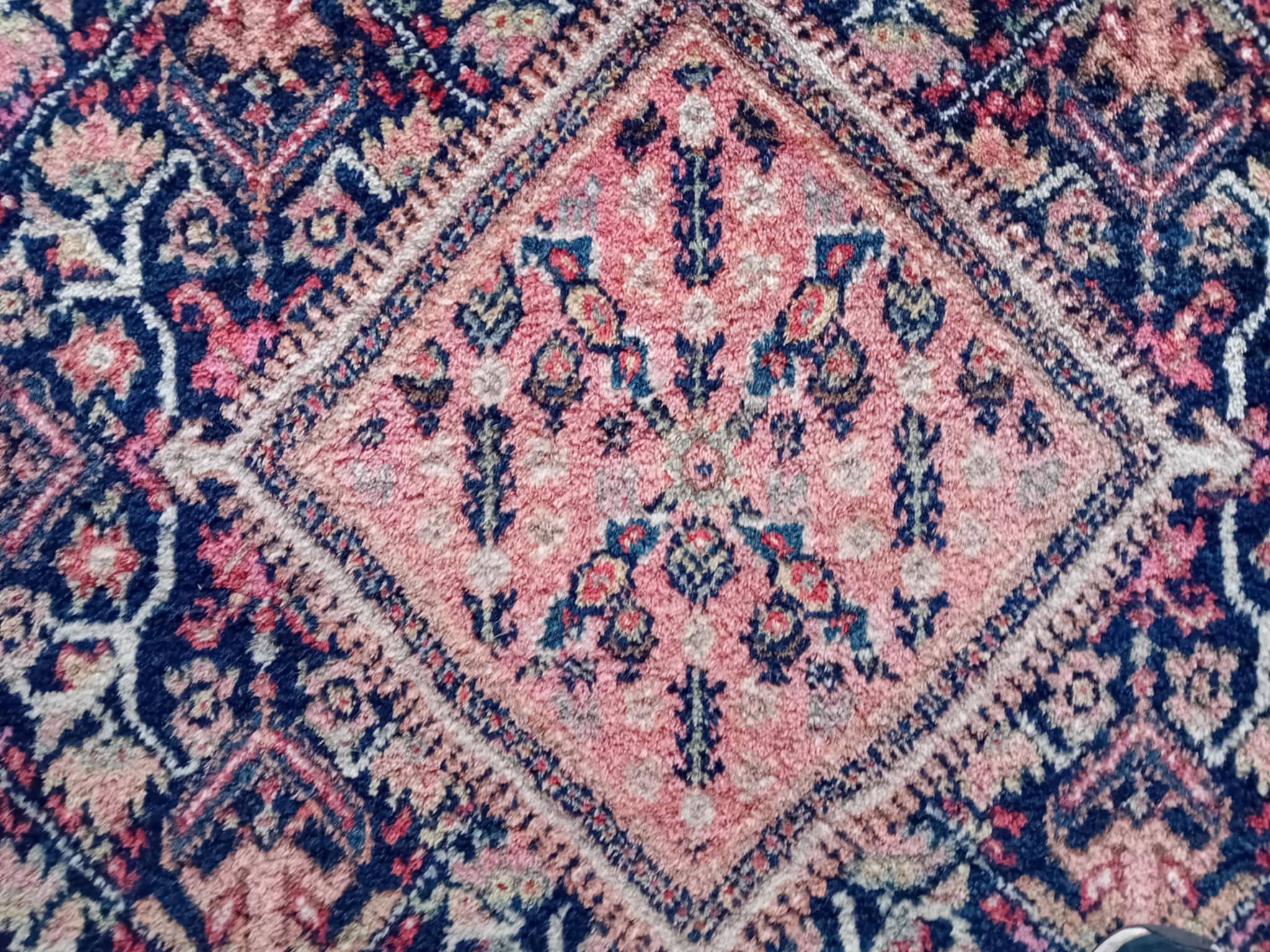 Handmade Hamadan rug 202x130cm