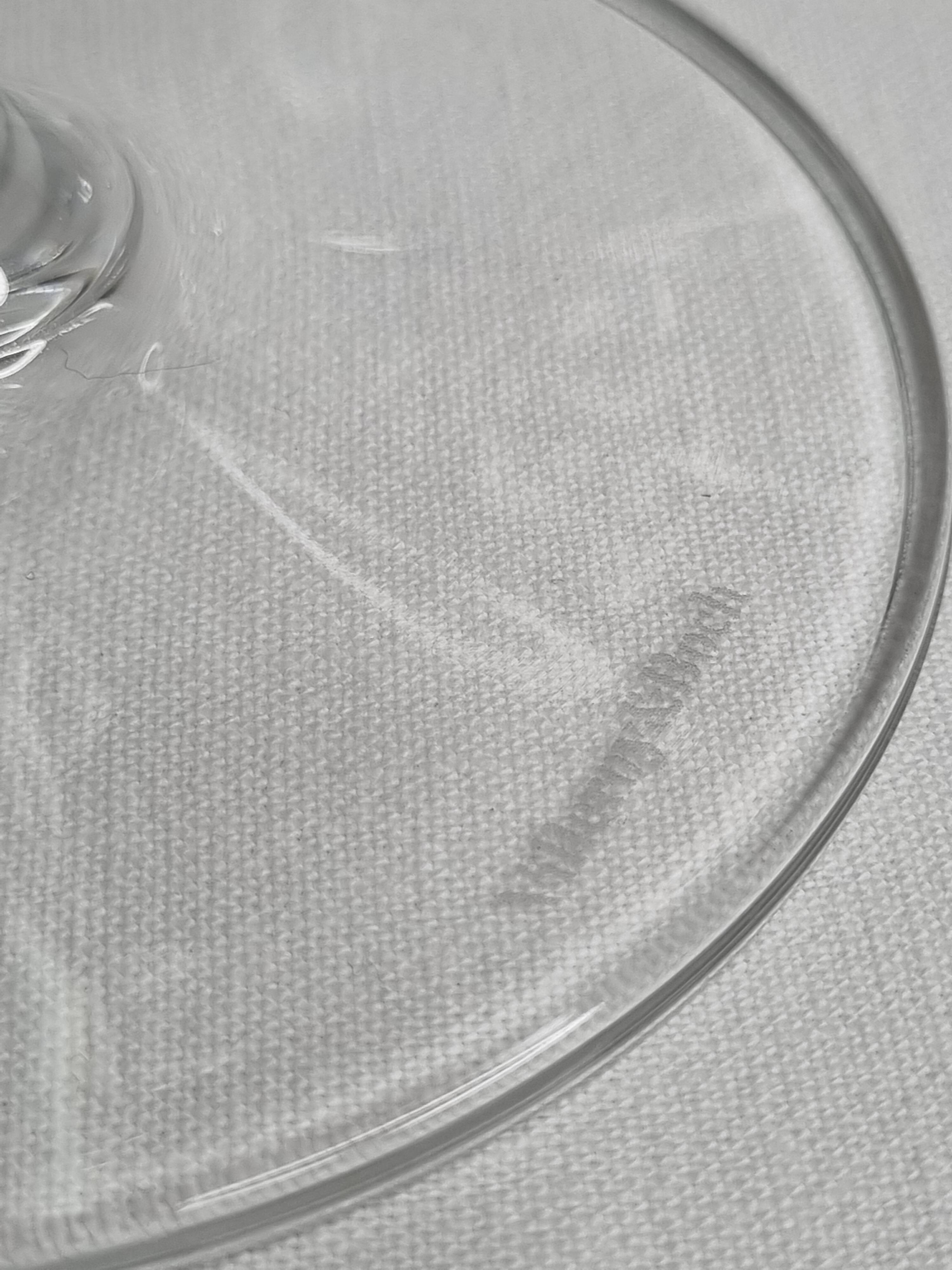 Villeroy and Boch crystal wine glasses, 23 cm