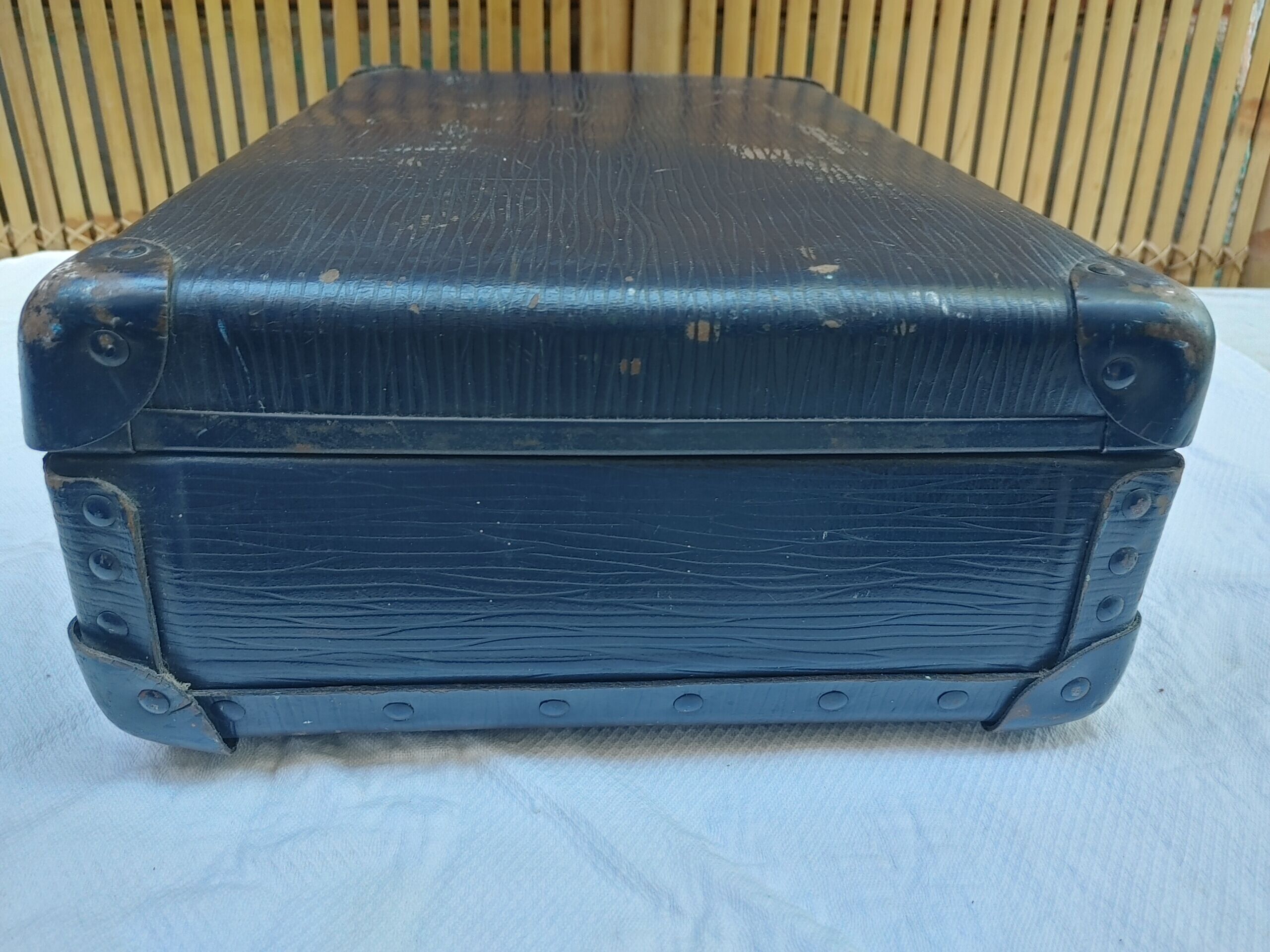 Old suitcase “the favorite” with a paper interior - 1930s/40s