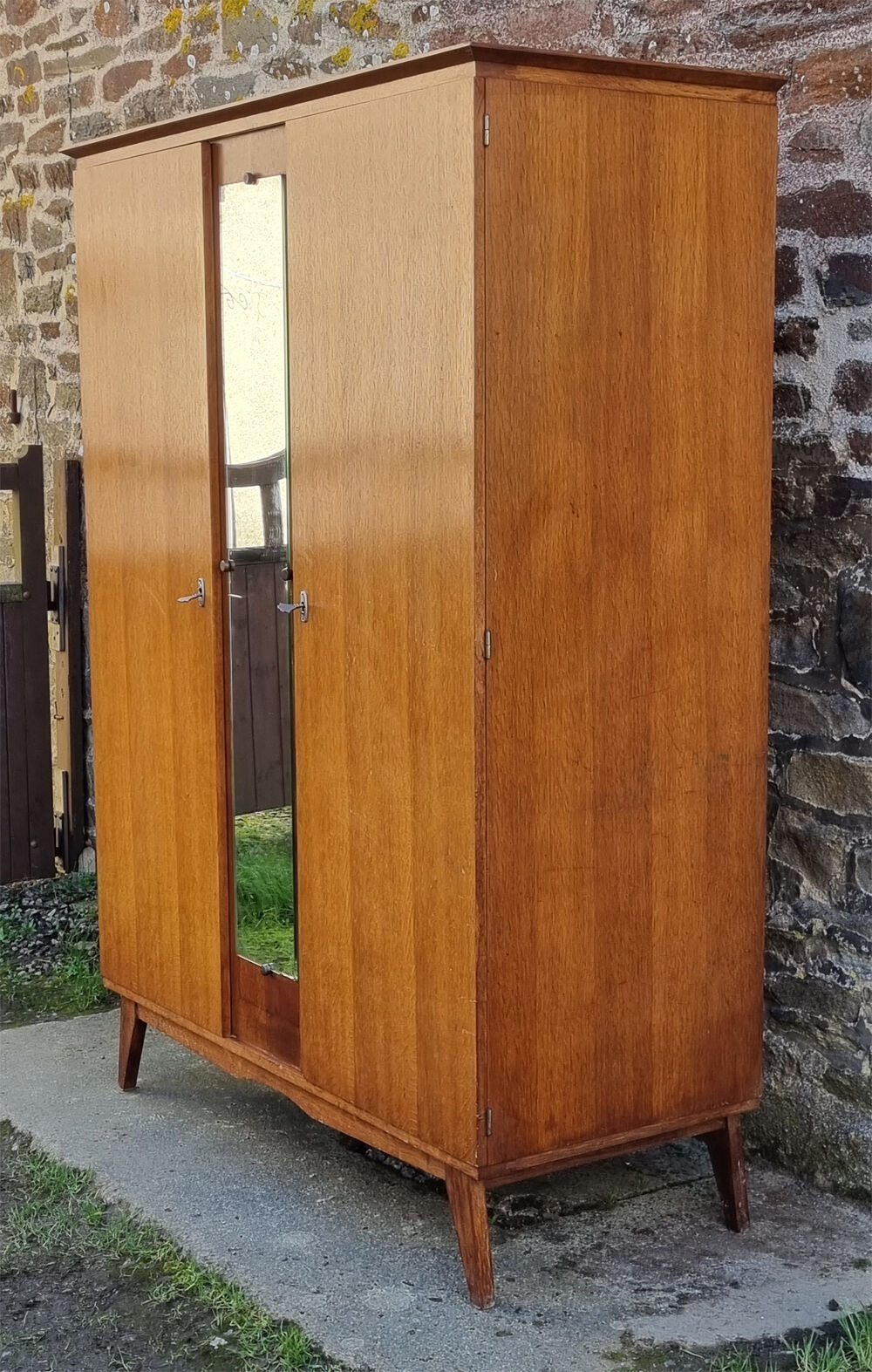 Wardrobe, vintage, square feet, 50s - 60s