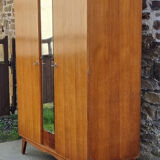 Wardrobe, vintage, square feet, 50s - 60s