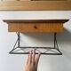 Vintage floating wall shelf in Norwegian teak, 1960s