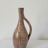 Pyrite sandstone vase