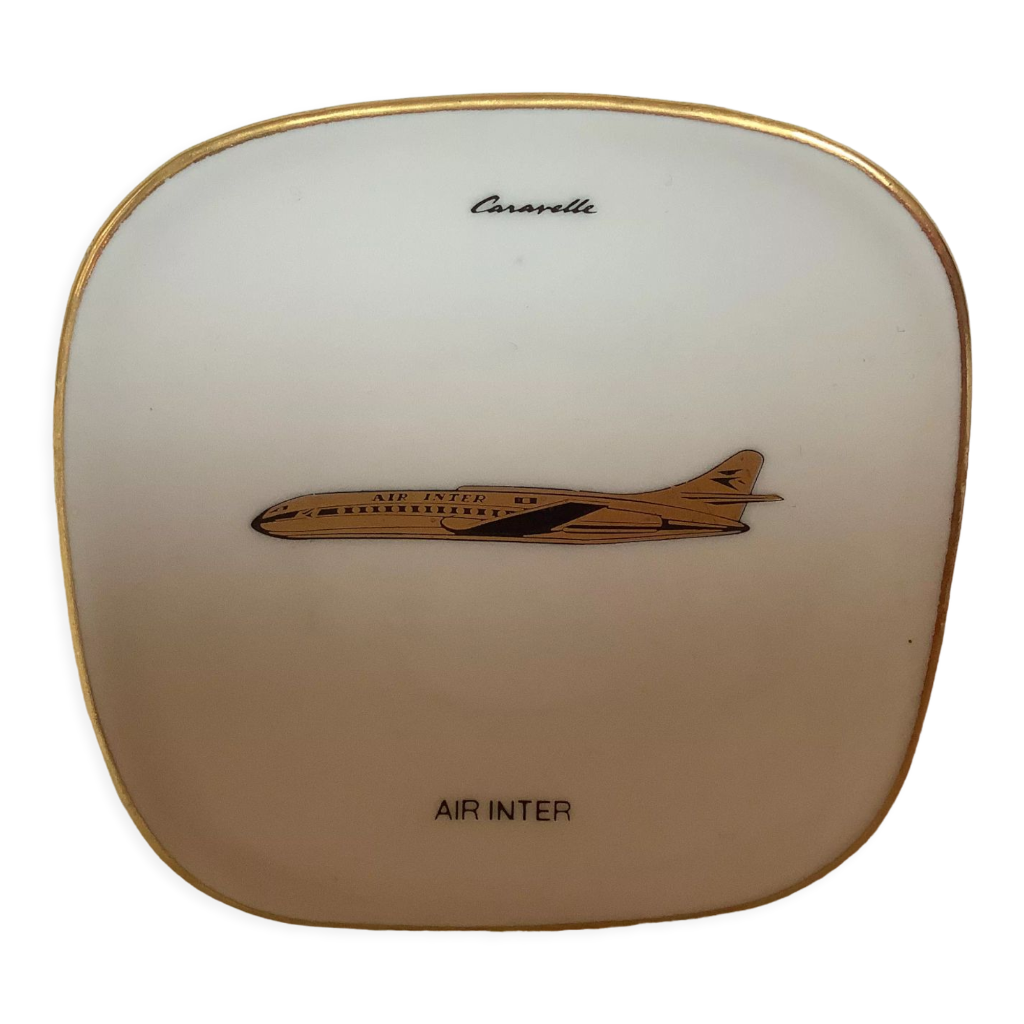 Vacuum pocket cup plane caravel air inter