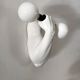 Vintage ceramic wall lamp by JC Peiré 80s