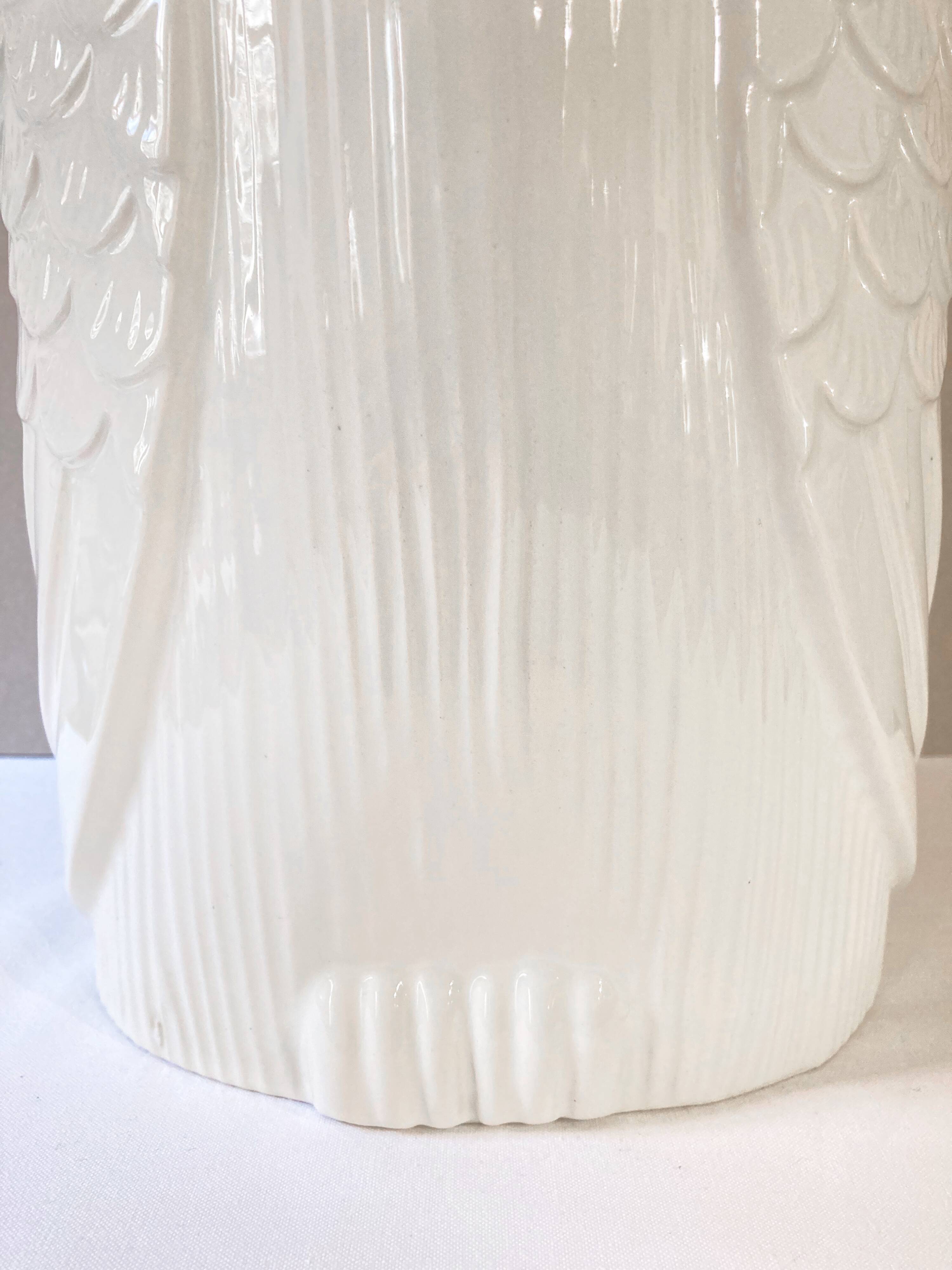 Porte-parapluie/canne, en céramique