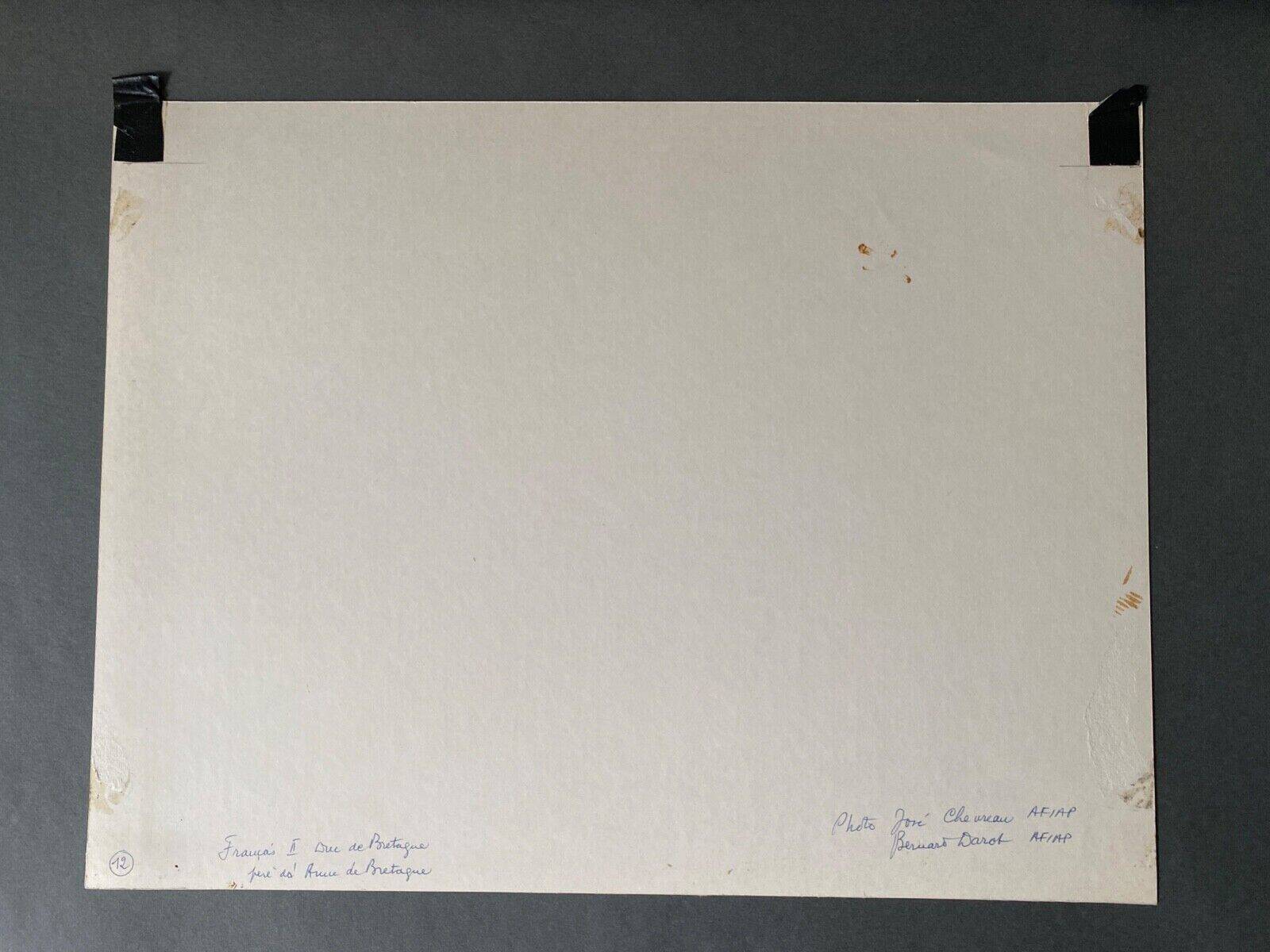 Silver photo Bernard Darot José Chevreau 20th François II N°12