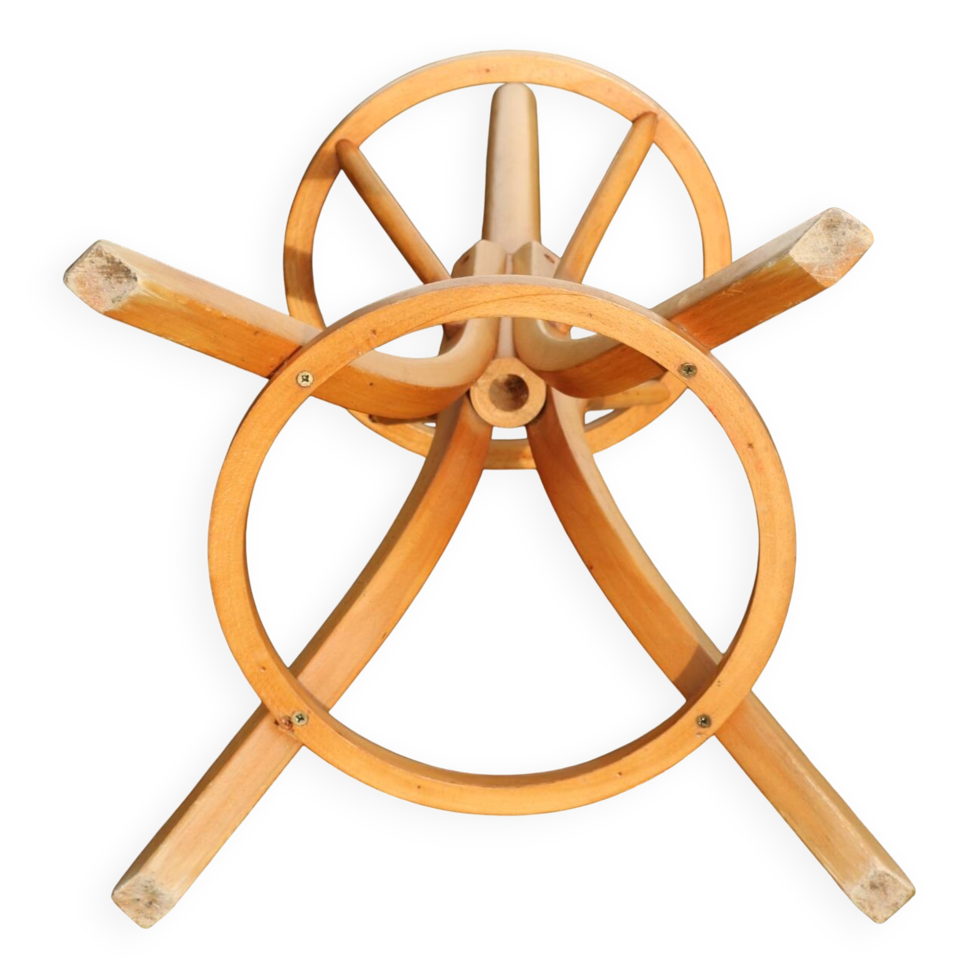 Coat stand parrot BAUMANN light beech umbrella stand