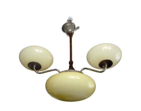 Art deco chandelier, 1940's.