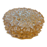 Plafonnier en verre pointe de diamants