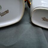 Cafetiere and pot to lait porcelaine Limoges