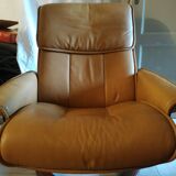 Stressless armchair and footstool