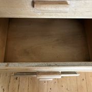 Chiffonnier vintage en pin brut – 5 tiroirs