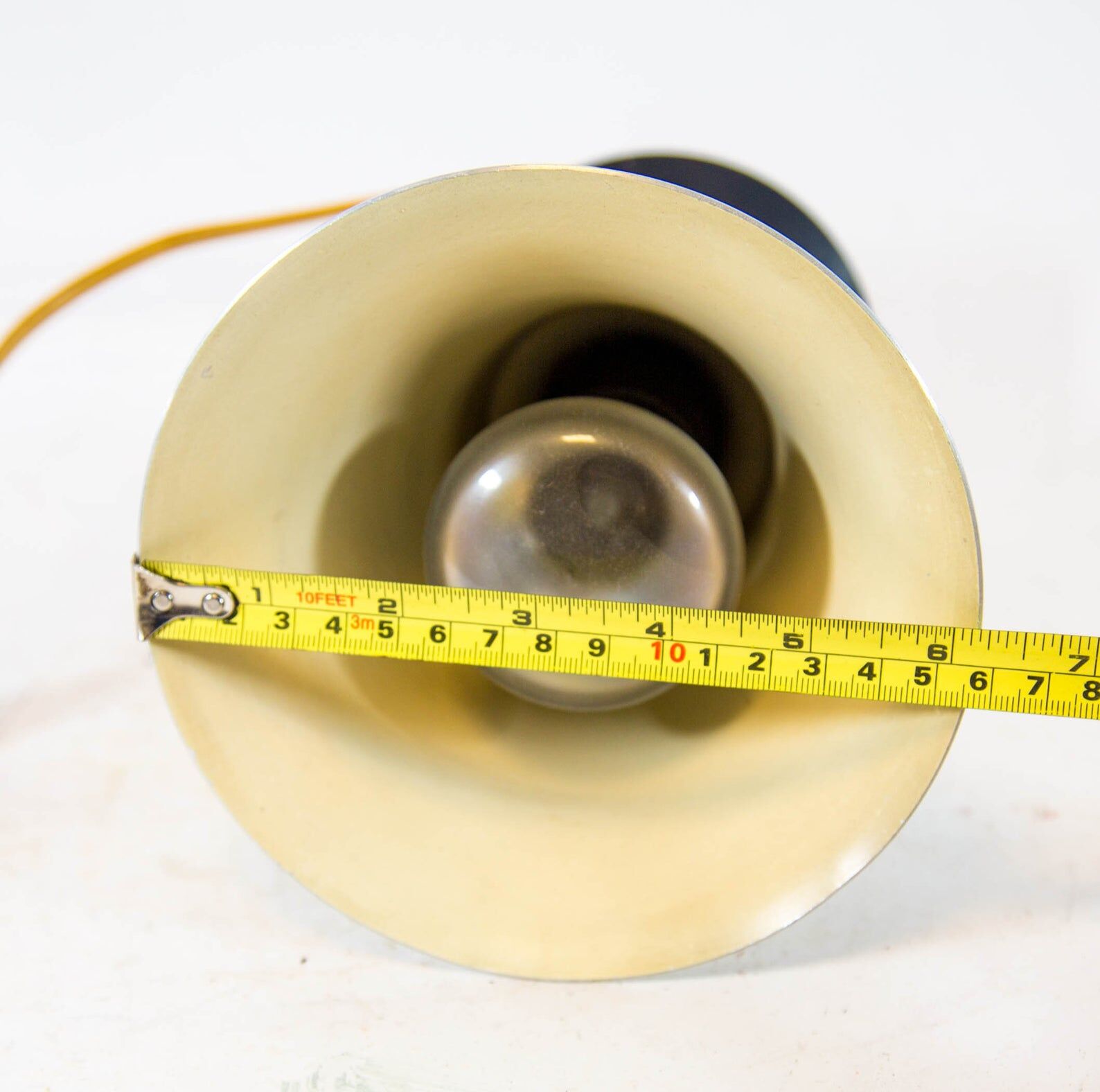 Vintage Anvia space era table lamp from the 1960s