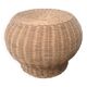 Pouf en osier