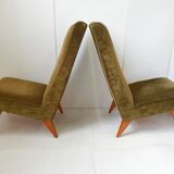 Pair of vintage armchairs 1950