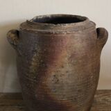 Vase Terracotta pot two handles handcrafted