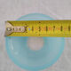 Chrome and blue seventies candlestick