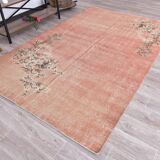 Pale Red & Beige Floral Vintage Rug  178x280Cm SK 240828