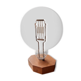 Giant light bulb on base