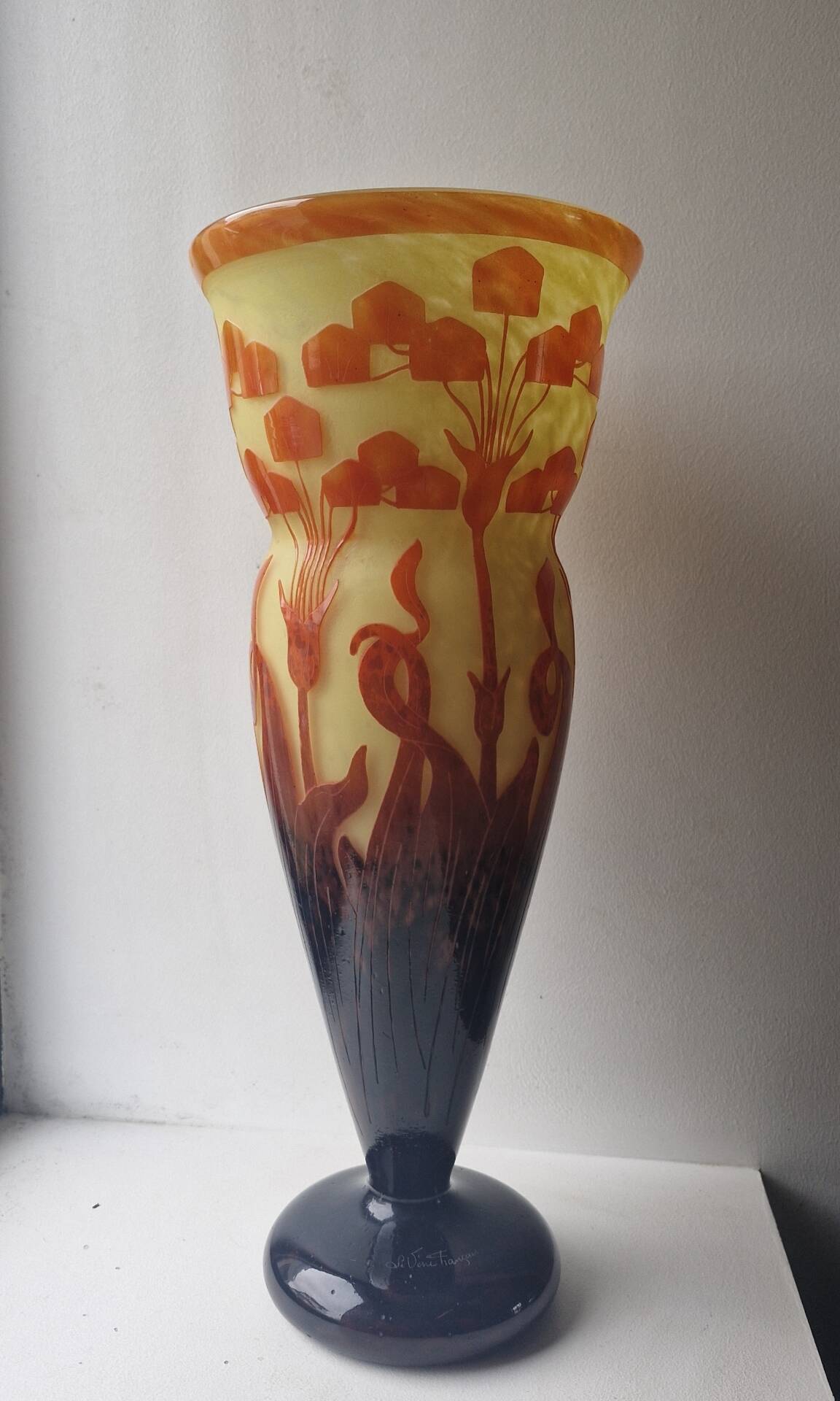 Vase The French Glass