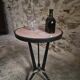 Table bistrot art déco française avec plateau Rex bakélite – c.1930–1940
