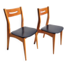 Pair of Scandinavian style chairs 1960