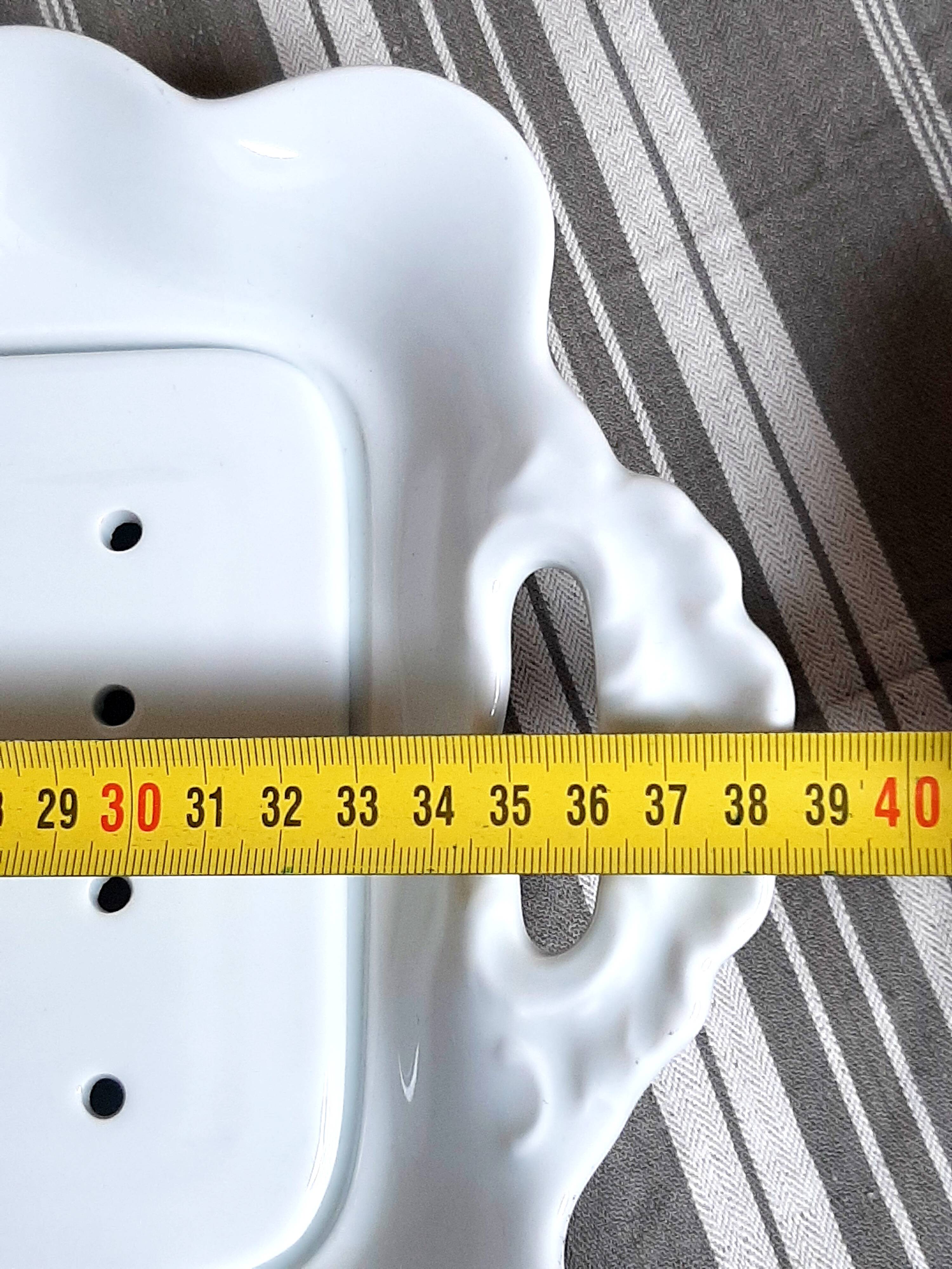 Limoges porcelain asparagus dish