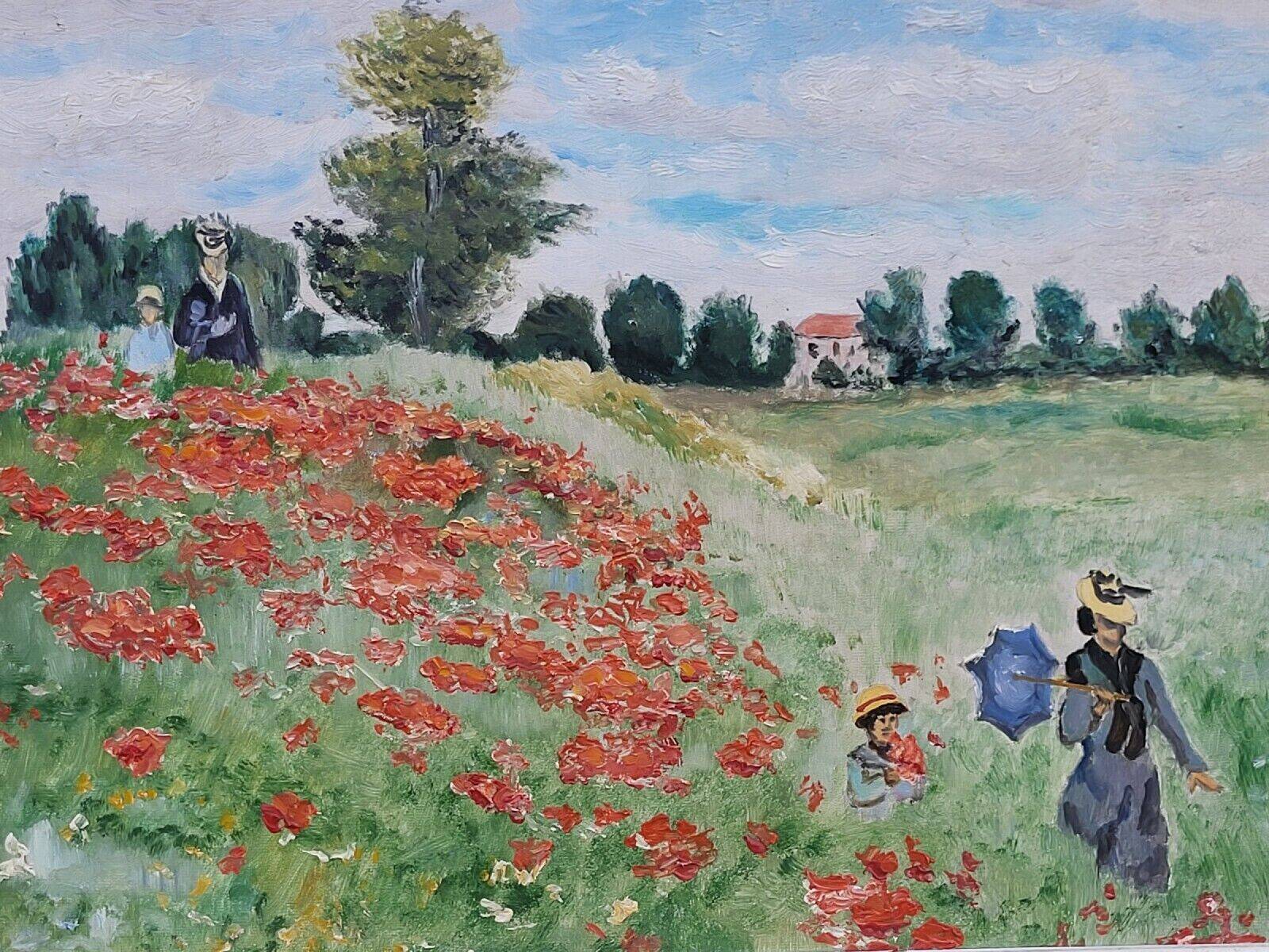 Vintage Mid-Century French Louis Remplon Oil Painting