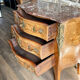 Chest of drawers in marquetry nineteenth