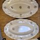 Pair of vintage dishes "Fleur de France" – Sarreguemines, 1950s