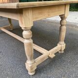 Renovated 210cm farmhouse dining table from the 20th century
