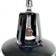 Hanging lamp sheet enamelled black color 1950