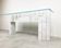 Vintage white marble console table Italy, 1980s