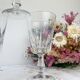 9 vintage red wine glasses
