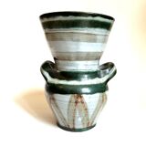 Robert Picault, Eared vase circa 1960. Vallauris