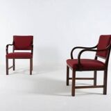 Set de Fauteuils danois / scandinave vintage Rud. Rasmussens 1950