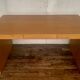 Vintage Modernist design desk with 3 drawers in Light Oak