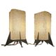 Paire de lampes de table rares des années 1970 Pokrok Zilina, Rocket.