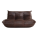 A 2-seater sofa michel ducaroy / ligne roset brown leather
