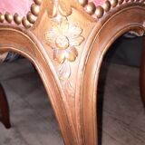 Paire de chaises de style Louis XV