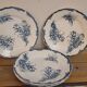4 assiettes terre de fer