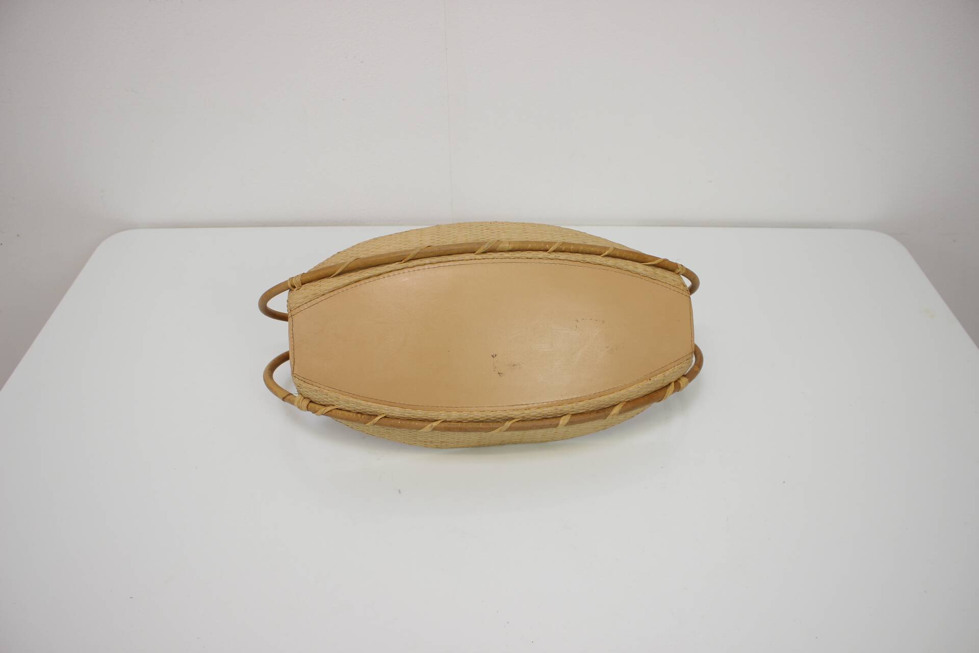 Vintage Decorative Basket, 1950's, Czechoslovakia