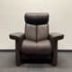 Magic-Ekornes Stressless Chair with Ottoman -Brown Leather
