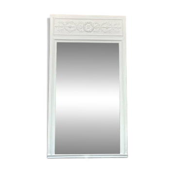 Fireplace Trumeau 194.5/108cm late 19th century, Pitted Mirror