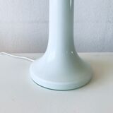 Opaline white vintage lamp