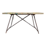 Folding workshop table