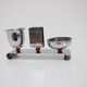 Bauhaus Art Deco Chrome Smoking Set, 1930s
