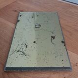 Oriental brass mirror 25 x 16