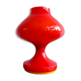 Vintage opaline table lamp by Karel Volf for Opp Jihlava, 1970s